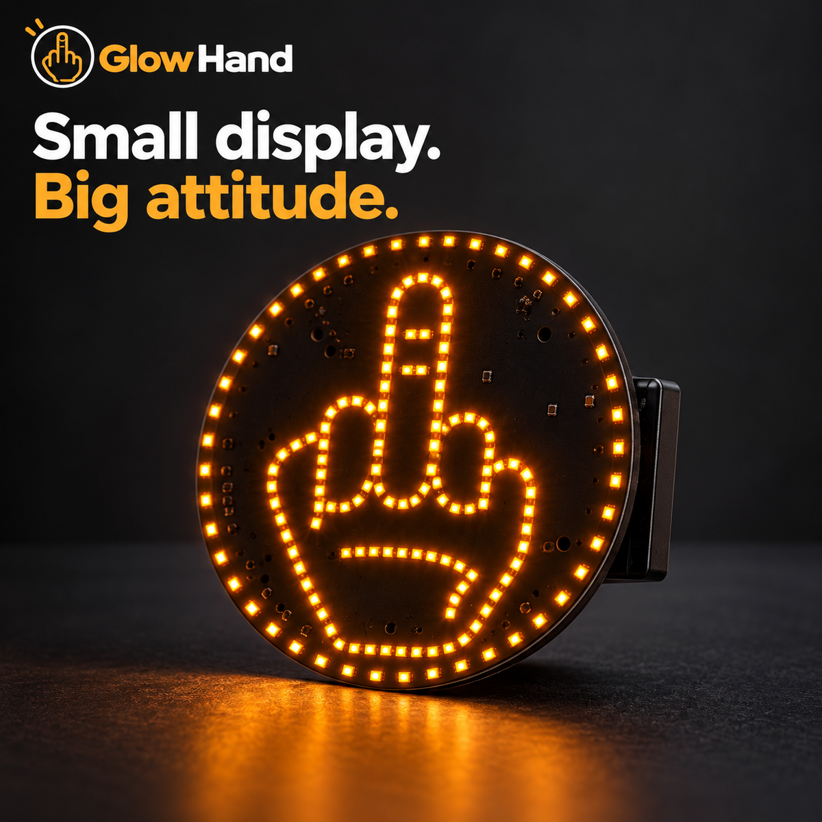 Led Lighting Middle Finger