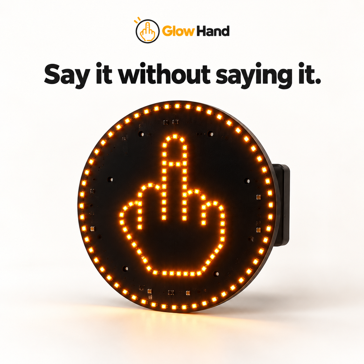 Led Lighting Middle Finger
